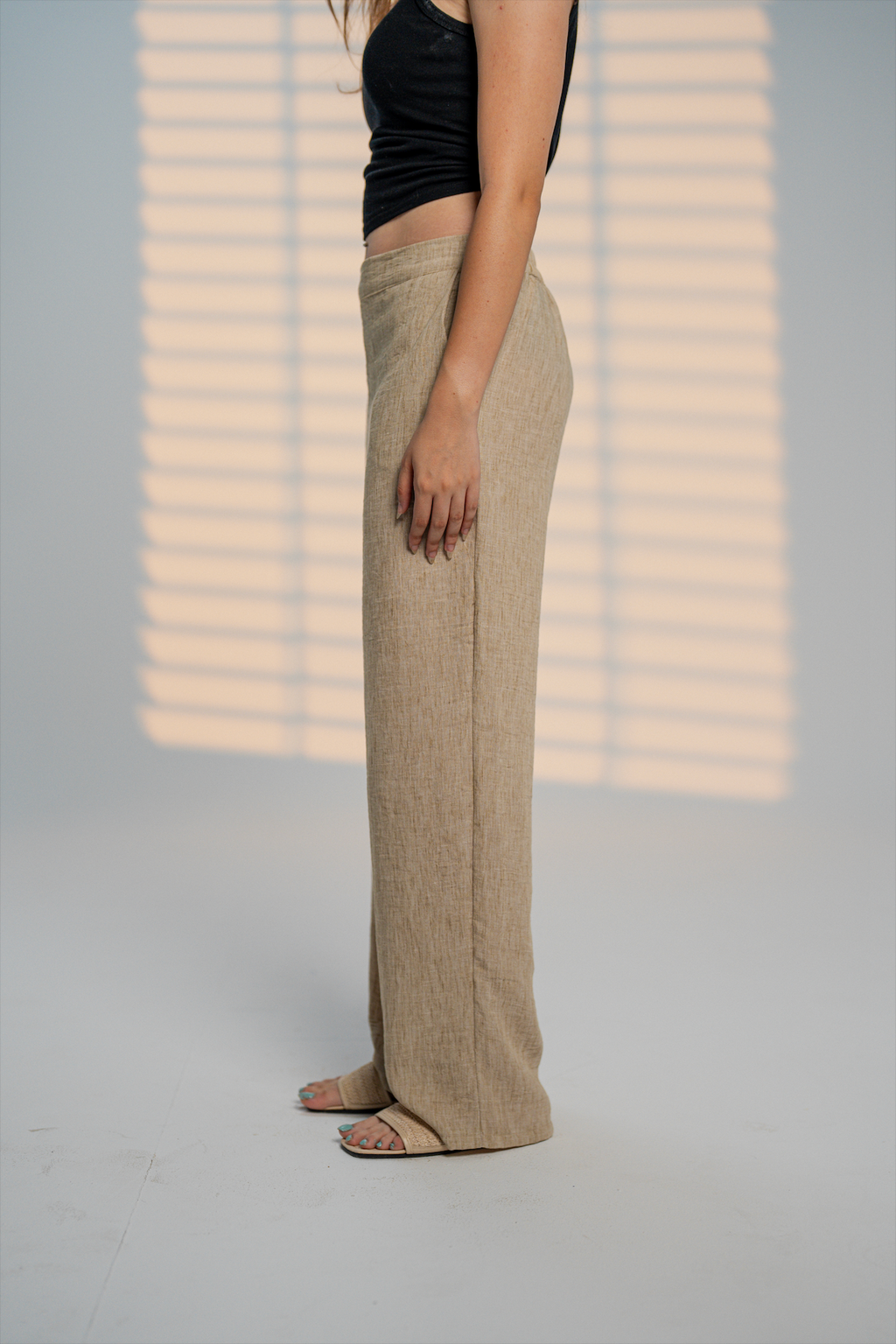 Beige Pants