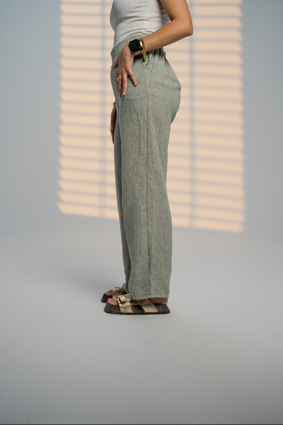 Mint green Pants