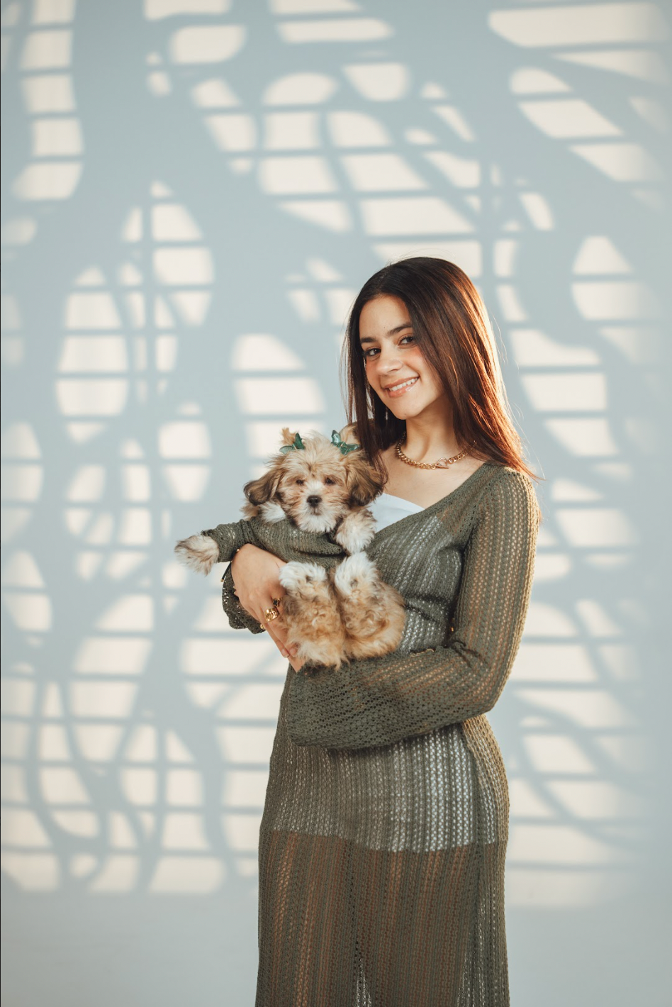 Puppy Matchy Dress
