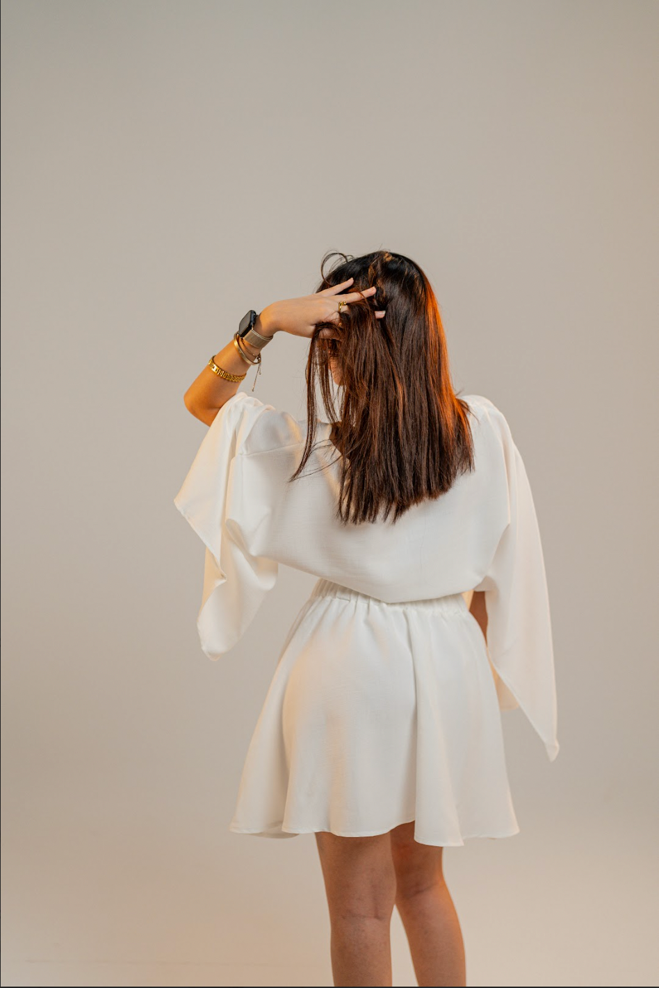 White Short Skirt
